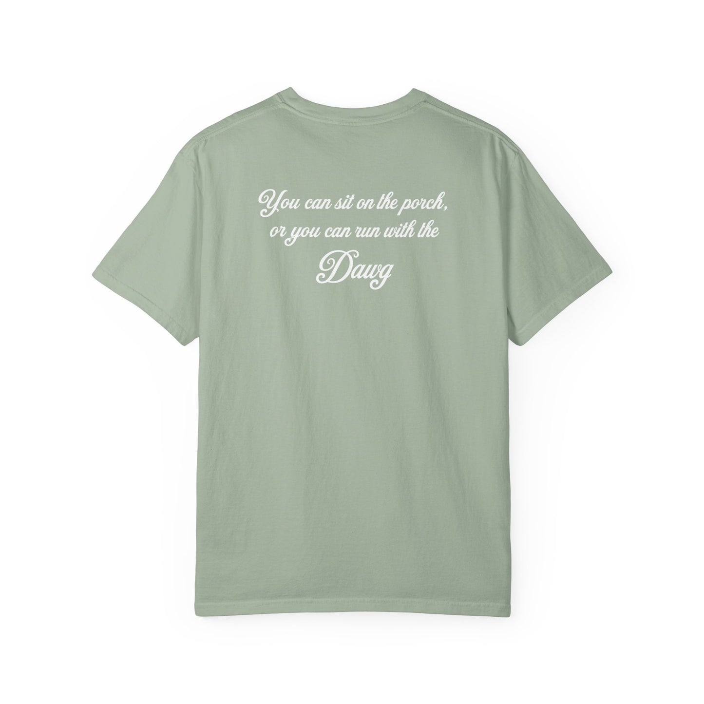 Color: Bay | BassDawg Off the Porch Tee - White Outline - Bay