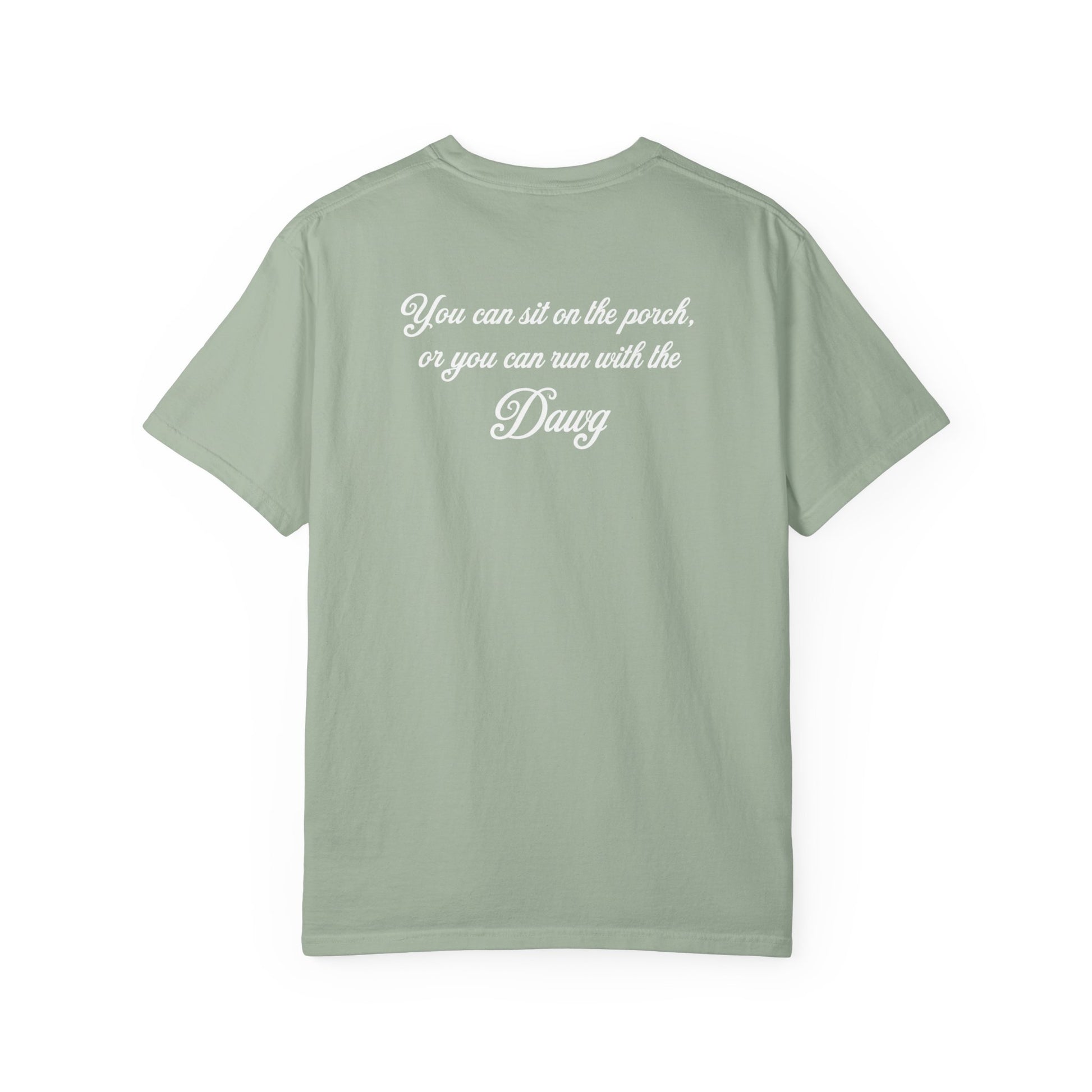 Color: Bay | BassDawg Off the Porch Tee - White Outline - Bay