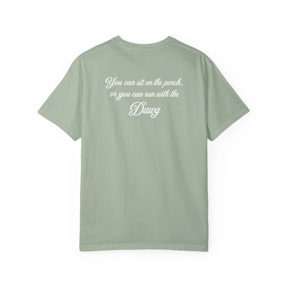 Color: Bay | BassDawg Off the Porch Tee - White Outline - Bay
