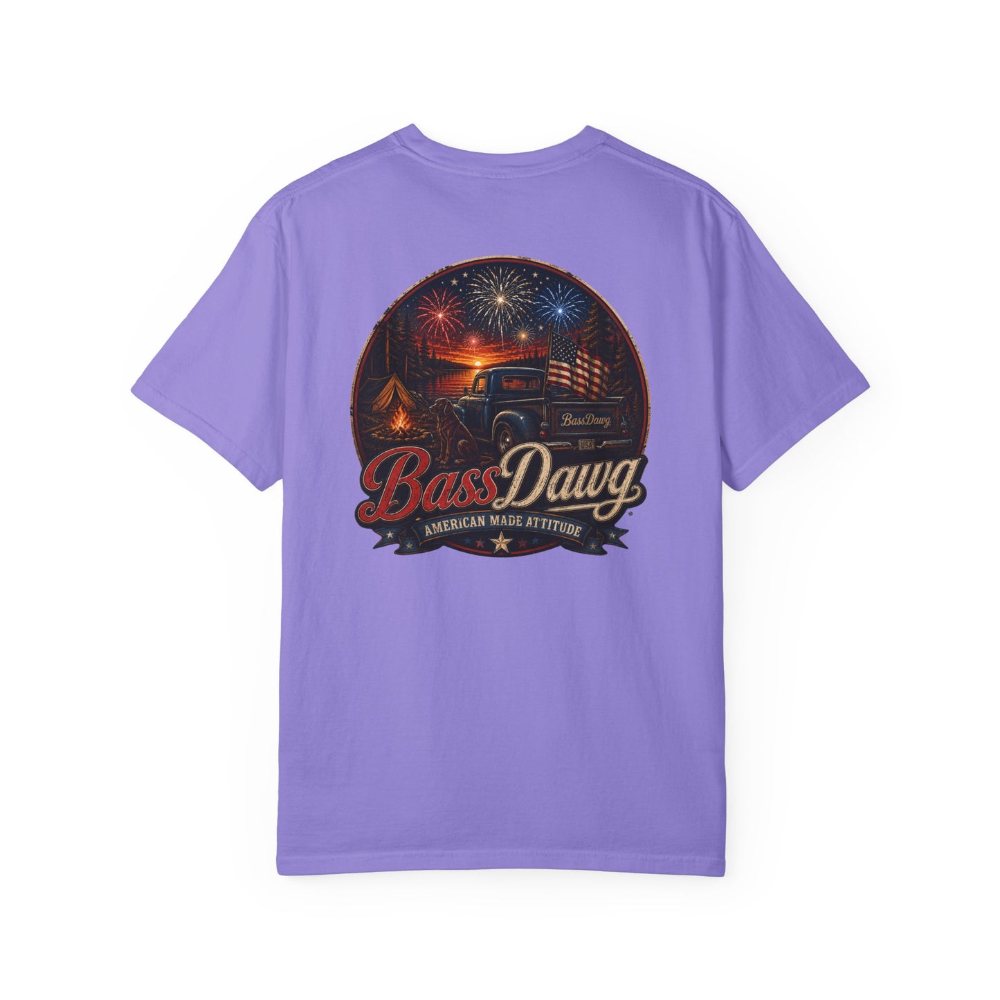 BassDawg America's Brand Tee - American Made Attitude