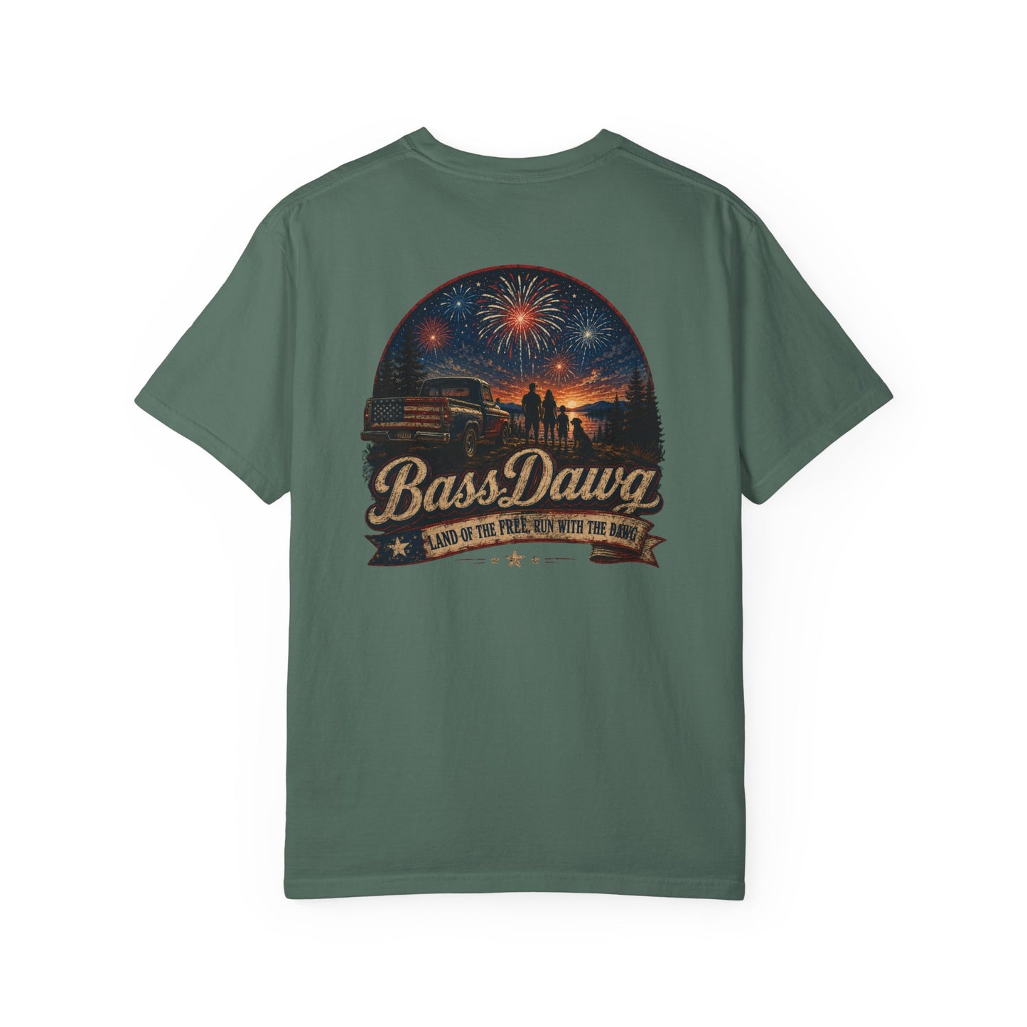 BassDawg America's Brand Tee - Land of the Free