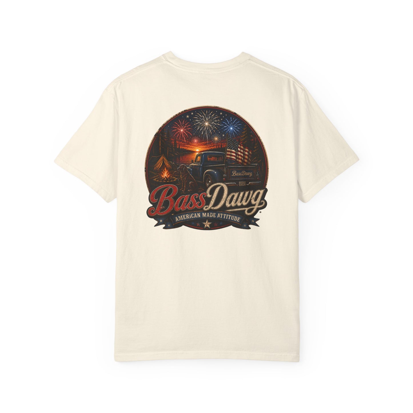 BassDawg America's Brand Tee - American Made Attitude