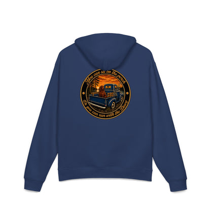 Color: Cobalt | BassDawg Backroad Hoodie - Lakeside Truck - Cobalt