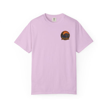BassDawg Off the Porch Tee - Lakeside Sunset