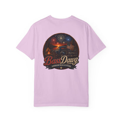 Color: Orchid | BassDawg America's Brand Tee - American Made Attitude - Orchid