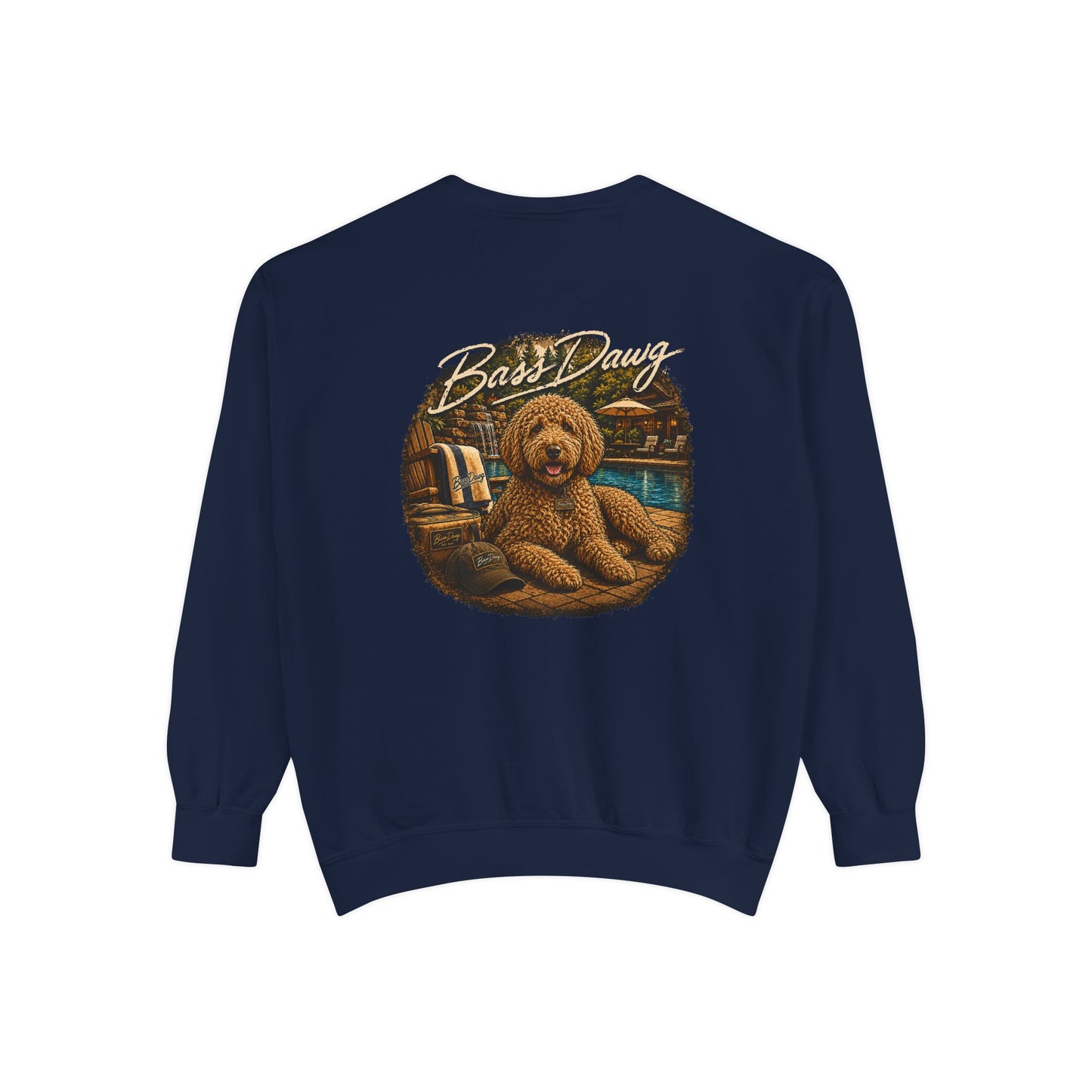Color: True Navy | The Dawg Collection - Goldendoodle Crewneck - True Navy