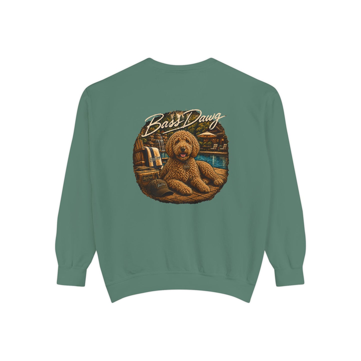 Color: Light Green | The Dawg Collection - Goldendoodle Crewneck - Light Green