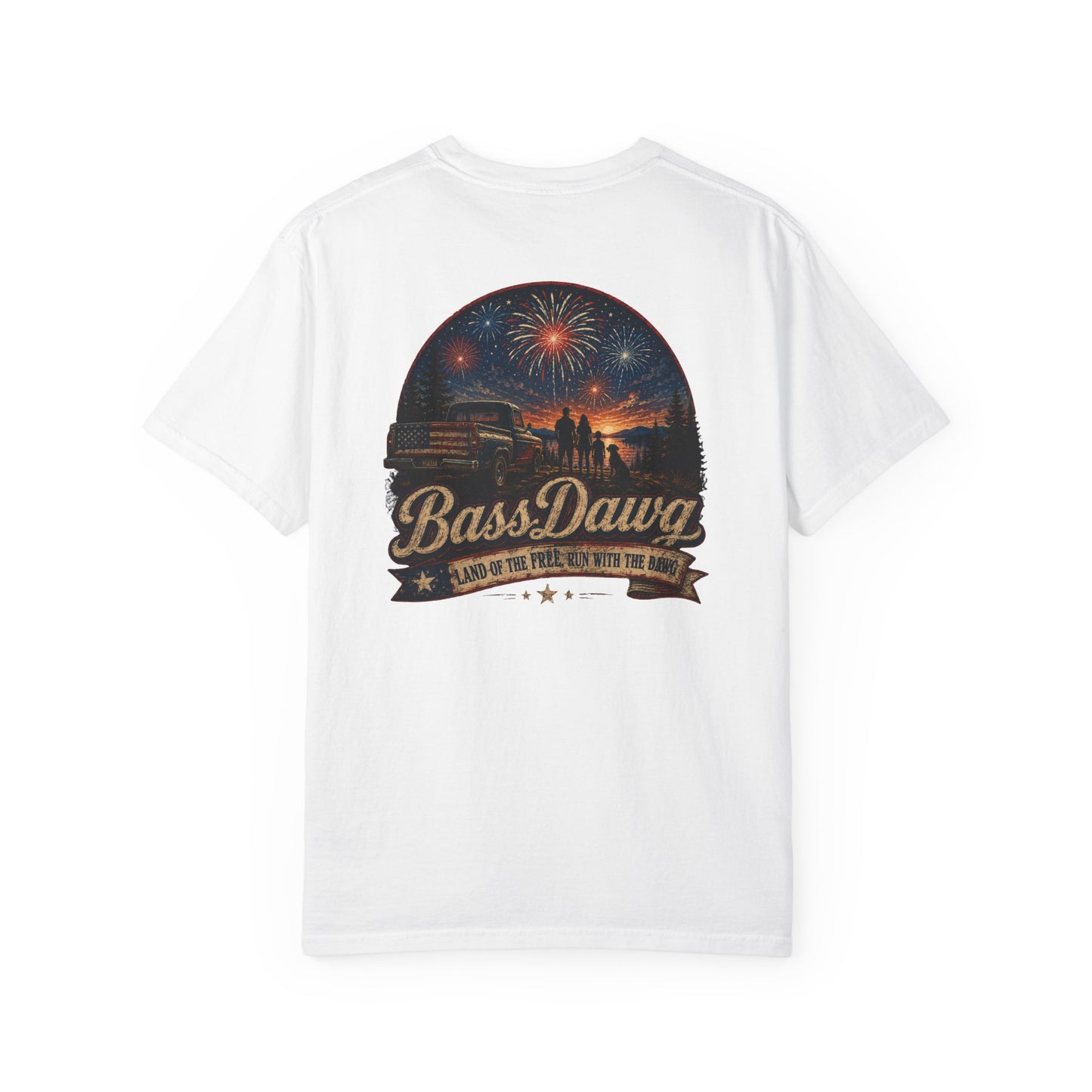 BassDawg America's Brand Tee - Land of the Free