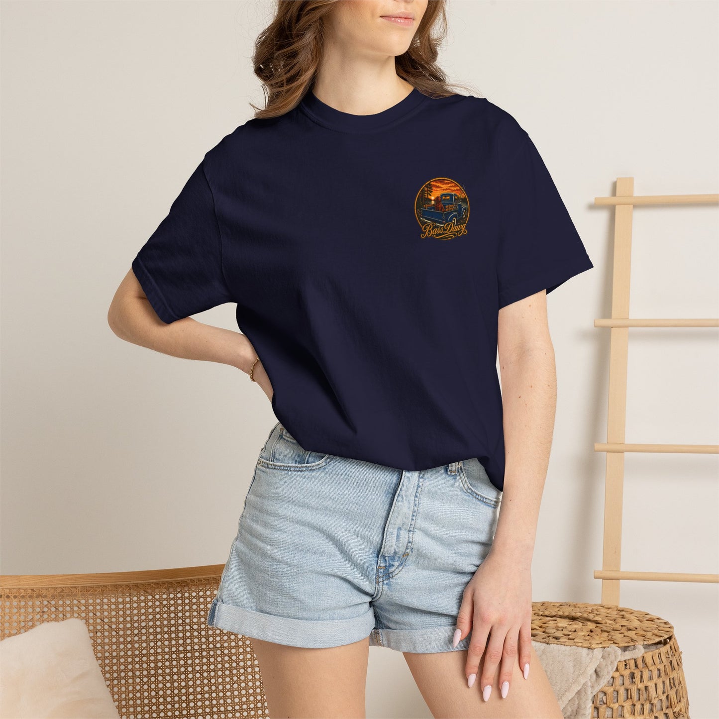 BassDawg Off the Porch Tee - Lakeside Sunset