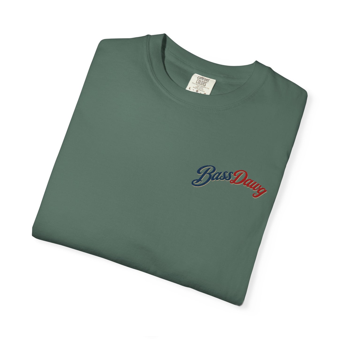 Color: Blue Spruce | BassDawg America's Brand Tee - Born for the Lake - Blue Spruce