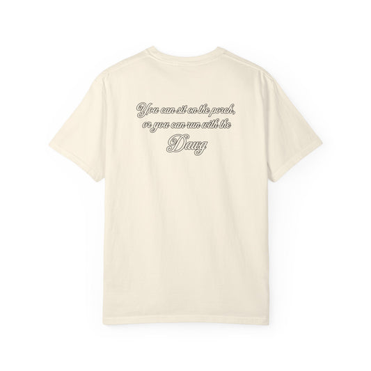 Color: Ivory | BassDawg Off the Porch Tee - Natural Logo - Ivory