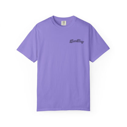 Color: Violet | BassDawg Off the Porch Tee - Natural Outline - Violet