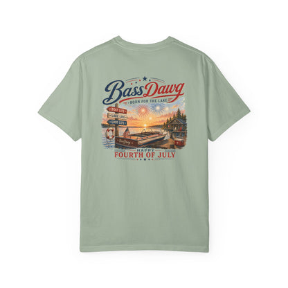 Color: Bay | BassDawg America's Brand Tee - Born for the Lake - Bay