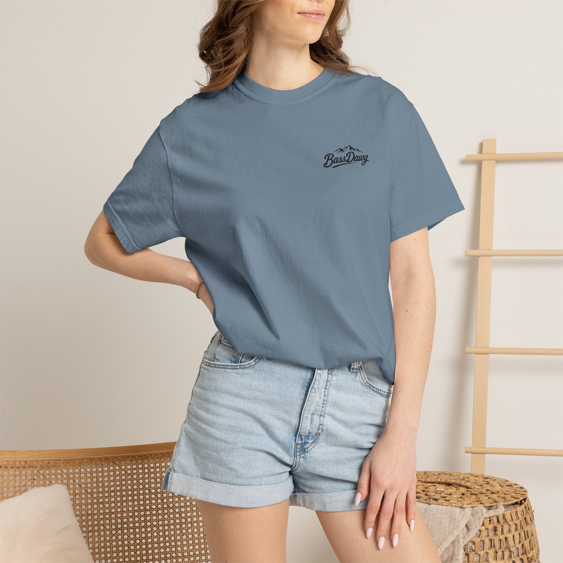 Color: Ice Blue | BassDawg Alpine Tee - Ice Blue
