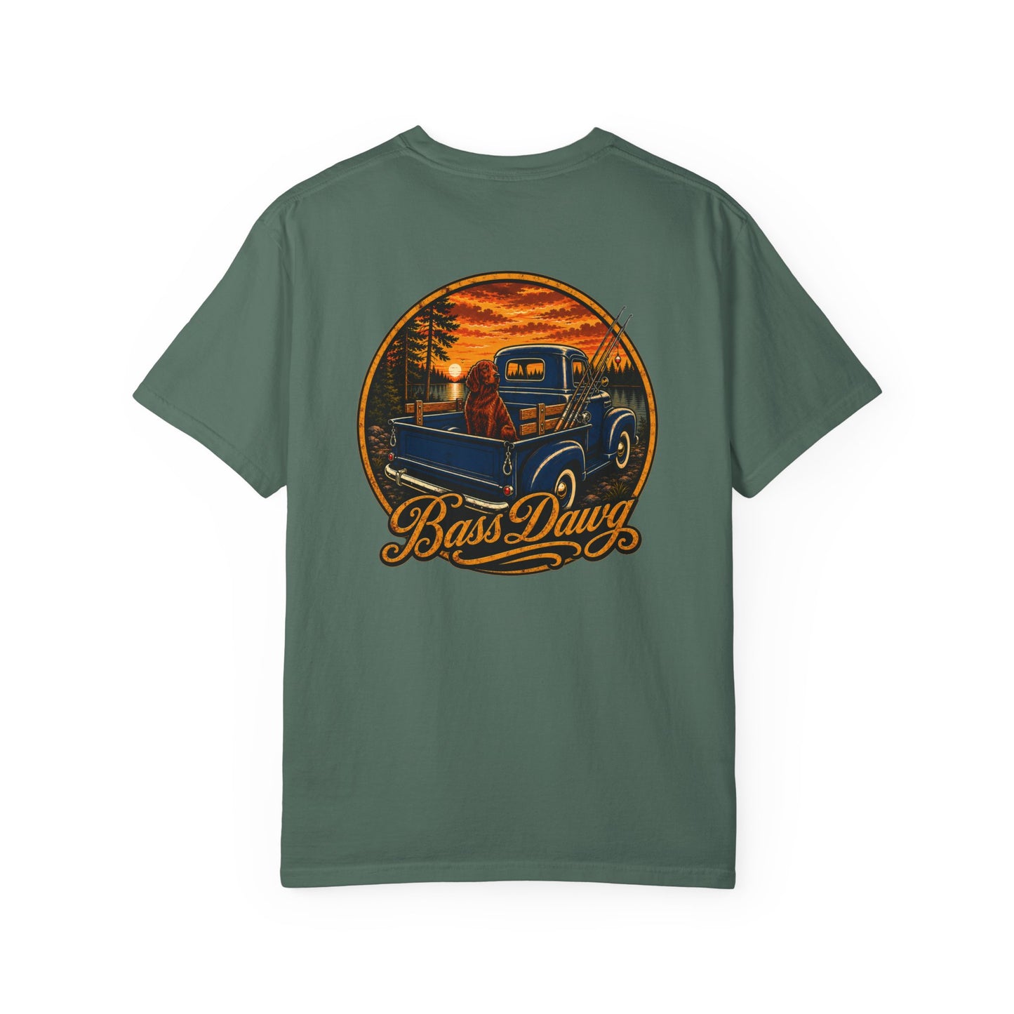 Color: Blue Spruce | BassDawg Lakeside Truck Tee - Blue Spruce